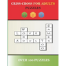 Criss-Cross For Adults Puzzles