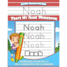 Letter Tracing for Kids Noah Trace my Name Workbook: Tracing Books for Kids ages 3 - 5 Pre-K & Kindergarten Practice Workbook