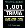 1,001 Trivia Questions and Answers: Trivia Quiz Book