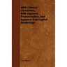 6000 Chinese Characters, with Japanese Pronunciation, and Japanese and English Renderings