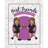 Best Friends Adult Coloring Book: Funny Best Friend Sayings and Quotes with Relaxing Patterns and Animals to Color