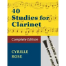 40 Studies for Clarinet (Book 1, Book 2)