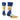 [M559D6CCGS-BLU] Mens Stance NBA Golde State Warriors Core Crew Socks by SNEAKAR