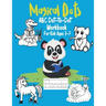 Magical Dots ABC Dot-to-Dot For Kids Ages 3-7: Fun Dot To Dot Book Filled With Cute Animals, Alphabet Handwriting Practice Preschool to Kindergarten W