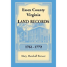 Essex County, Virginia Land Records, 1761-1772
