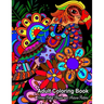 Adult Coloring Book: Stress Relief Flower and Nature Pattern