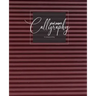 Calligraphy grid paper For practice writing: Calligraphy Paper Sheets Alphabets Practice Hand Writing, Dot Grid, for Beginners