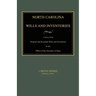 North Carolina Wills and Inventories