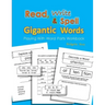 Read, Write & Spell Gigantic Words: Playing with Word Parts Workbook