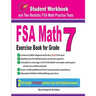 FSA Math Exercise Book for Grade 7: Student Workbook and Two Realistic FSA Math Tests