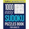 1000 easy Sudoku puzzles book for adults: Puzzle book for adults easy 1,000+ by