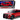 2022 Ford Police Interceptor Utility Unmarked Red 1/24 Diecast Model Car by Motormax
