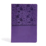 KJV Super Giant Print Reference Bible, Purple Leathertouch, Indexed