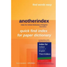 anotherindex: Index for Oxford Dictionary of English Third Edition