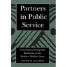 Partners in Public Service: Government-Nonprofit Relations in the Modern Welfare State