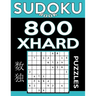 Sudoku Book 800 Extra Hard Puzzles: Sudoku Puzzle Book With Only One Level of Difficulty