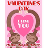 Valentine's Day Coloring Book for Toddlers: Toddler Coloring Books Ages 3-5