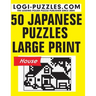 50 Japanese Puzzles - Large Print