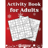 Activity Book for Adults: 200 Fun Sudoku Puzzles and Word Search for Grown Ups with Solutions - Large Print - Christmas Edition