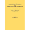 Abstracts of the Testamentary Proceedings of the Prerogative Court of Maryland. Volume XXVII: 1753, 1750-1751, Libers: 33 (Pp. 126-End), 34, 35 (Pp. 1