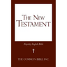 The New Testament: Majority English Bible