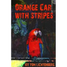 Orange Car with Stripes