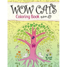 WOW CATS Coloring Book by Junko (Japanese-English edition)