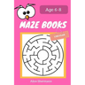 MAZE Book for Kids Ages 6-8: 50 Circular Maze Puzzle Games to Boost Kids' Brain, Pocket Size 6x9 Inch, Large Print