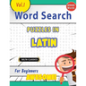 Word Search Puzzles in Latin for Beginners - Awesome! Vol.1 - Delta Classics