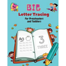 BIG Letter Tracing for Preschoolers and Toddlers: Homeschool Preschool Learning Activities for 3+ year olds (Big ABC Books) Tracing Letters, Numbers,