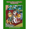 Christmas Dogs and Puppies Coloring Book: Adult Coloring Book Holiday Christmas Dogs and Puppies