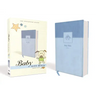 Niv, Baby Gift Bible, Holy Bible, Leathersoft, Blue, Red Letter, Comfort Print: Keepsake Edition