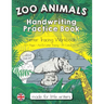 Zoo Animals Handwriting Practice Book: Letter Tracing Workbook For Reception KS1 & KS2
