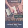 A Manual of Style and Standards in Academic Writing, Editing and Publishing