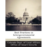Best Practices in Intergovernmental Agreements