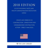 Cranes and Derricks in Construction - Demolition and Underground Construction. ACTION - Direct final rule. (US Occupational Safety and Health Administ
