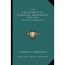 The First Chapter Of Norwegian Immigration, 1821-1840: Its Causes And Results