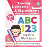Tracing Numbers & letters practice for Girls Preschoolers: Preschool Learning Book / Learn tracing numbers and letters for girls ages +3 and Alphabet