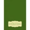 Large 8.5 x 11 Dotted Bullet Journal (Moss Green #14) Hardcover - 245 Numbered Pages