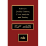 Software Quality Control, Error, Analysis