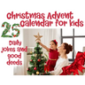 Christmas advent calendar book for kids: Countdown to Christmas with jokes and one good deed challenge a day to be on Santa's good list