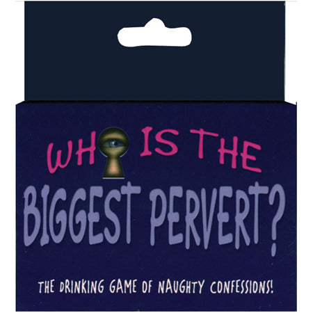 Who's The Biggest Pervert Card Game by Sexology