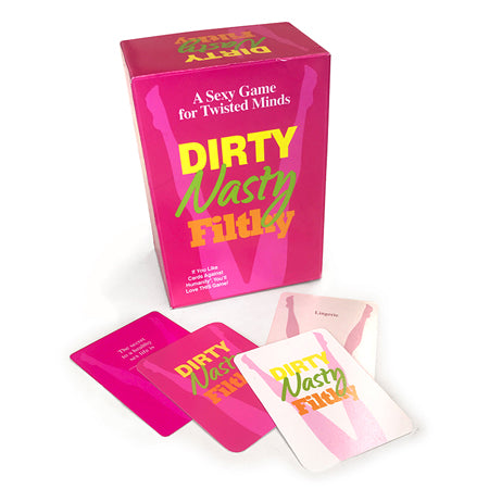 Dirty Nasty Filthy Card Game by Sexology