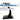 Cessna 172 Skyhawk Aircraft with Floats White with Blue Stripes "Sky Kids" Series 1/42 Plastic Model Airplane by Daron