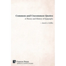 Common and Uncommon Quotes: A Theory and History of Epigraphs