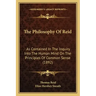 The Philosophy Of Reid: As Contained In The Inquiry Into The Human Mind On The Principles Of Common Sense (1892)