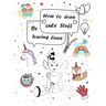 How to draw cute stuff by Tracing lines: Easy and fun step by step suitable for children and teens