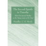 The Second Epistle to Timothy