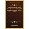 The Miscellaneous Essays and Occasional Writings of Francis Hopkinson, Esq. V1 (1792)