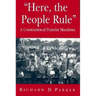 "Here, the People Rule": A Constitutional Populist Manifesto